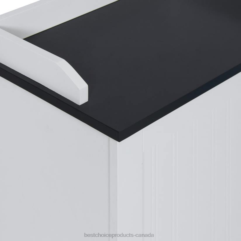 4LT21272 Brown Best Choice Products Bathroom Floor Storage Cabinet w/ Versatile Door