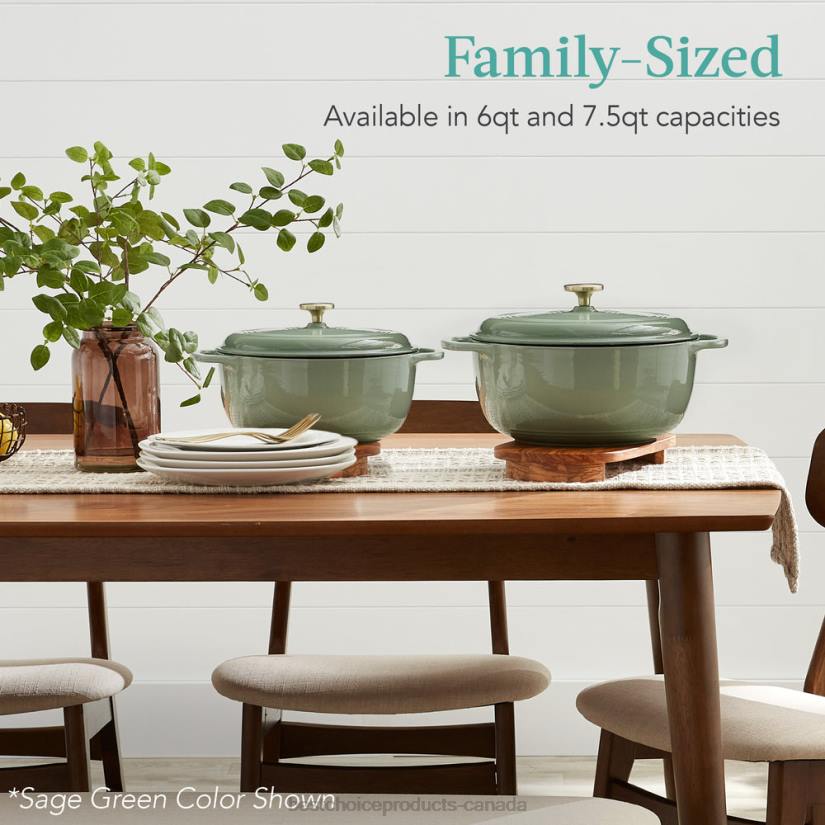 4LT2578 Graphite Gray Best Choice Products Cast-Iron Dutch Oven Kitchen Cookware w/ Enamel, Handles