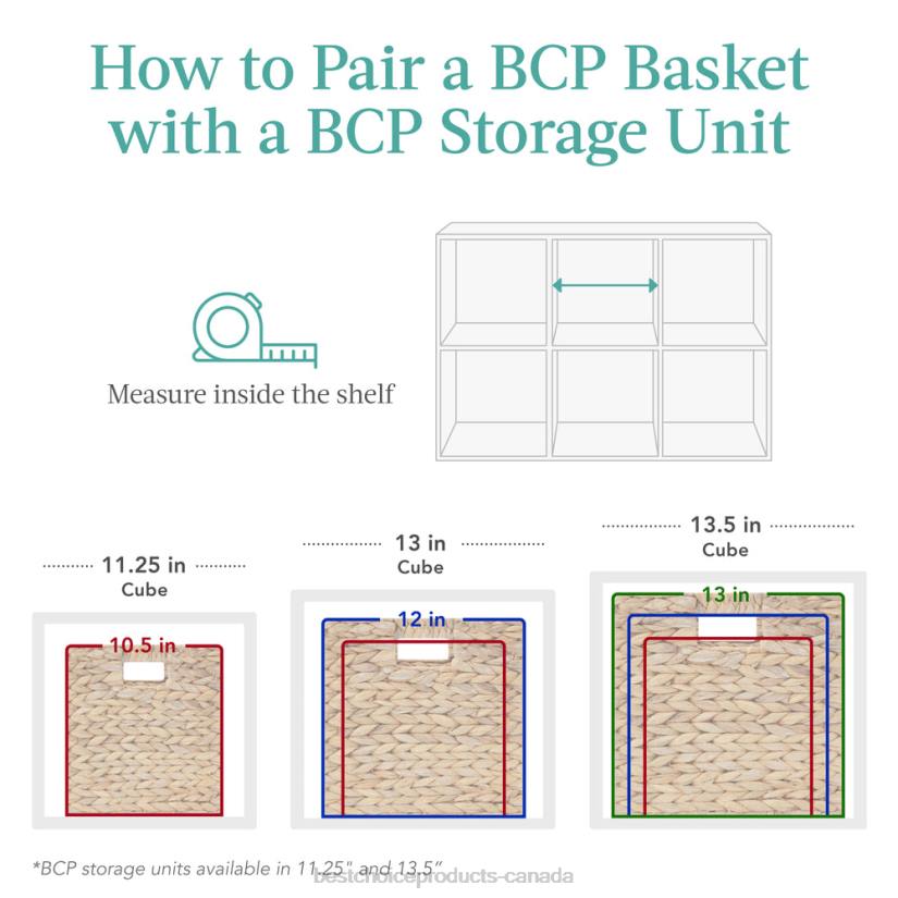4LT2708 White Best Choice Products Set of 5 Collapsible Hyacinth Storage Baskets w/ Inserts