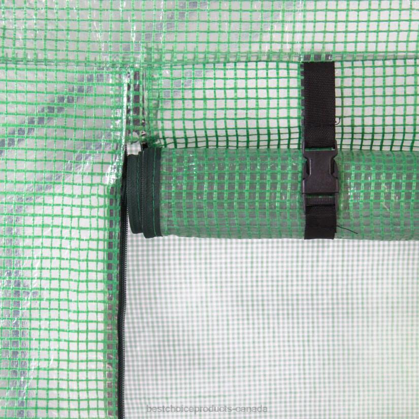 4LT2999 Green Best Choice Products 3-Tier 12-Shelf Outdoor Mini Greenhouse