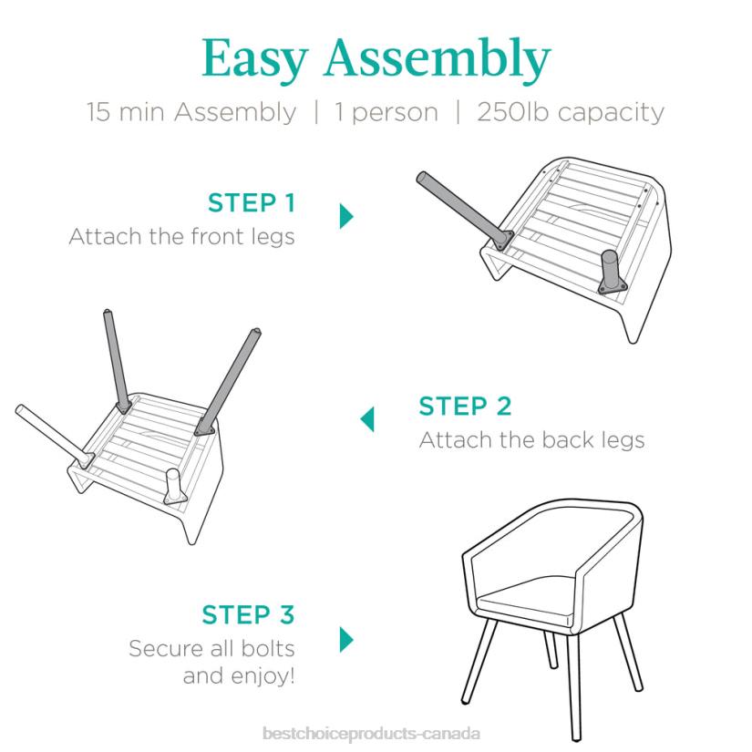 4LT21436 Gray/Black Best Choice Products Set of 2 Indoor Outdoor Woven Wicker Patio Dining Chairs, 250lb Capacity