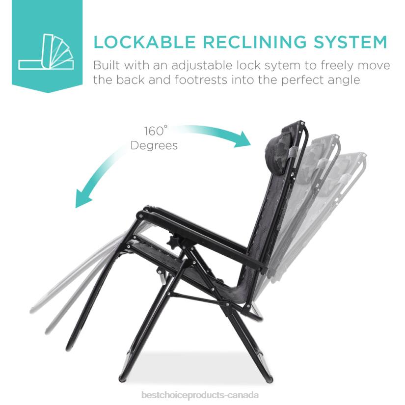 4LT2788 Camouflage Best Choice Products Folding Zero Gravity Recliner Patio Lounge Chair w/ Canopy, Side Tray