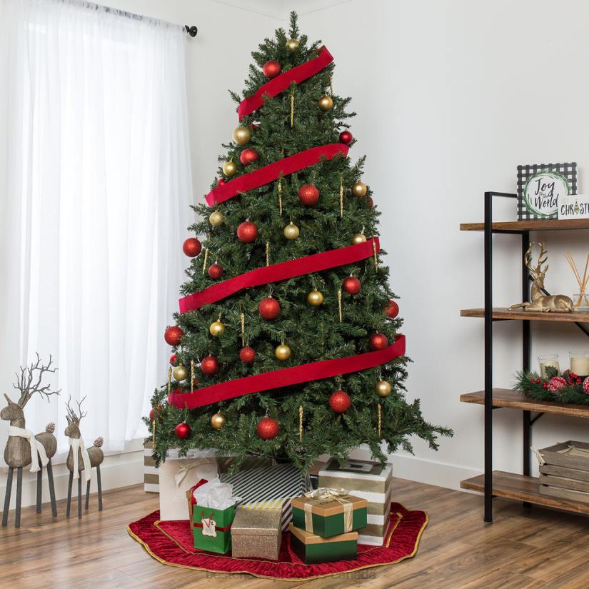 4LT2246 Metal Stand Best Choice Products Hinged Douglas Full Fir Artificial Christmas Tree