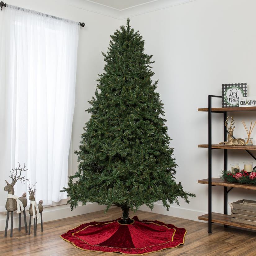 4LT2248 Metal Stand Best Choice Products Hinged Douglas Full Fir Artificial Christmas Tree