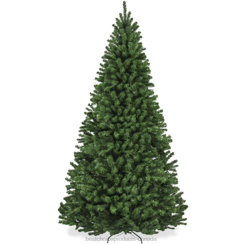 4LT233 Beauty Best Choice Products Premium Artificial Spruce Christmas Tree w/ Foldable Metal Base