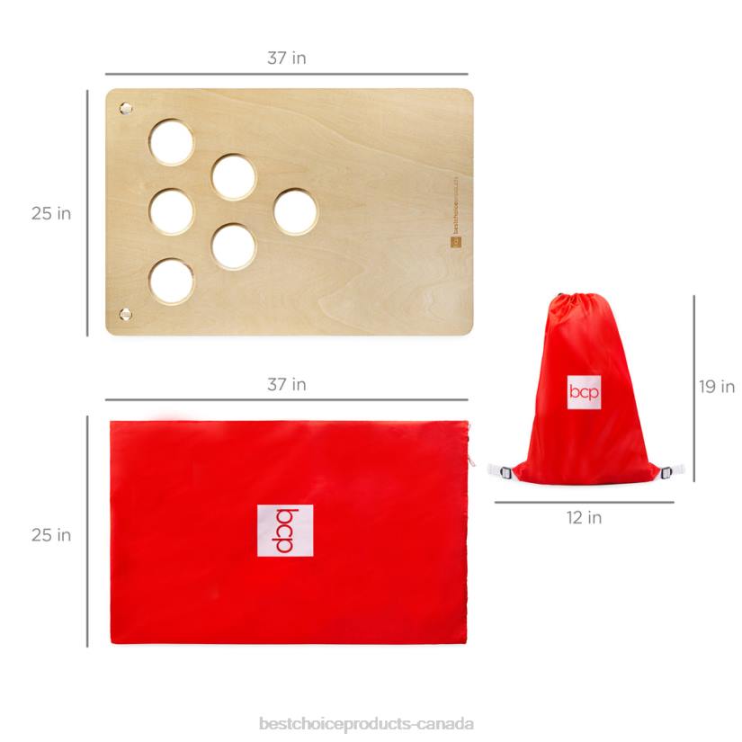 4LT21029 Multicolor Best Choice Products 2-In-1 Cornhole & Beer Pong Board Game Set w/ 2 Carrying Bags, 6 Bean Bags